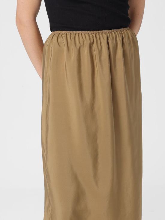 25FW 까르벵 롱 스커트 6252K21004 OCHRE Brown - CARVEN