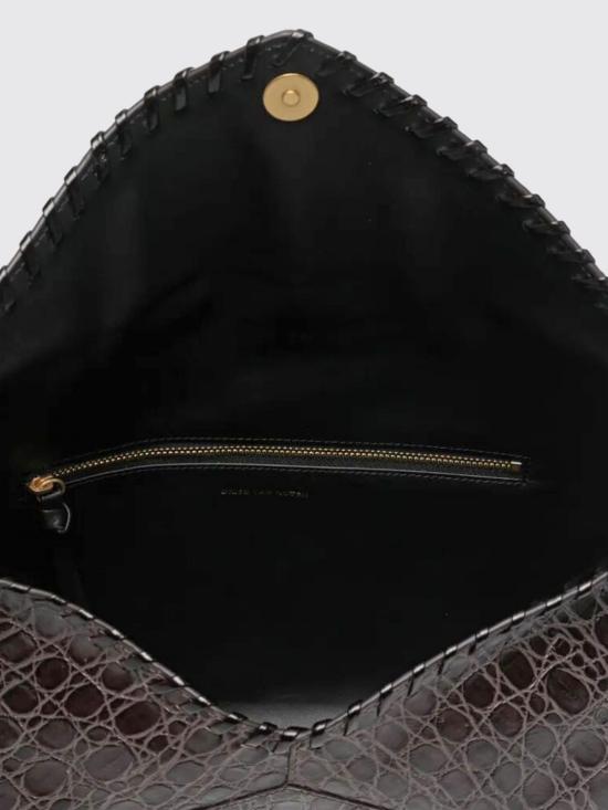 25FW 드리스 반 노튼 숄더백 252011541596 811 Brown - DRIES VAN NOTEN