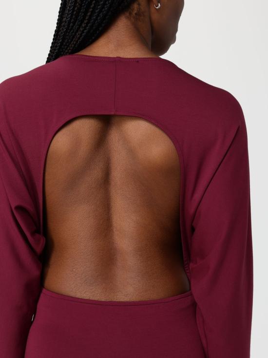 25FW 마 데 마가리타스 롱 원피스 MMABW01336 TMTM0003 RS02 Burgundy - MAR DE MARGARITAS