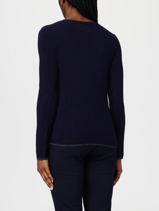 25FW 리우조 스웨터 MF5226MS49I 93932 Blue - LIU JO