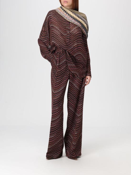 25FW 미소니 팔라초 팬츠 DS25WI0OBC005D S4174 Black - MISSONI