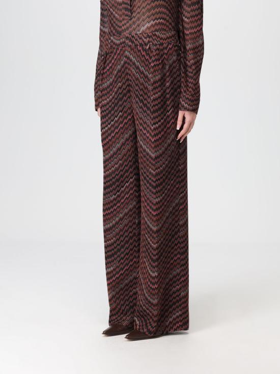 25FW 미소니 팔라초 팬츠 DS25WI0OBC005D S4174 Black - MISSONI