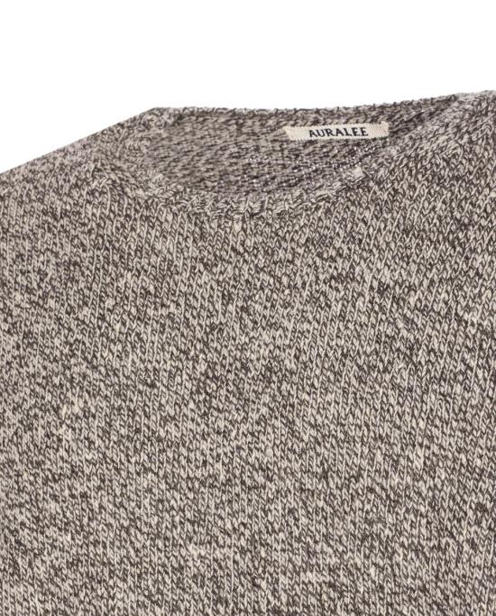 25FW 오라리 스웨터 A25AP01JZBLACK Black - AURALEE