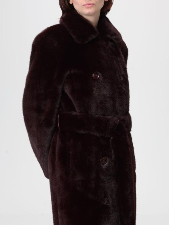 25FW 스탠드스튜디오 코트 663169401 29750 Burgundy - STAND