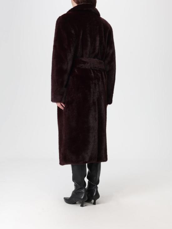 25FW 스탠드스튜디오 코트 663169401 29750 Burgundy - STAND