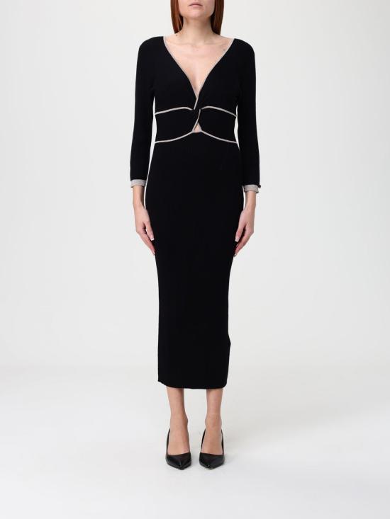 25FW 리우조 롱 원피스 CF5157MS49I C3777 Black