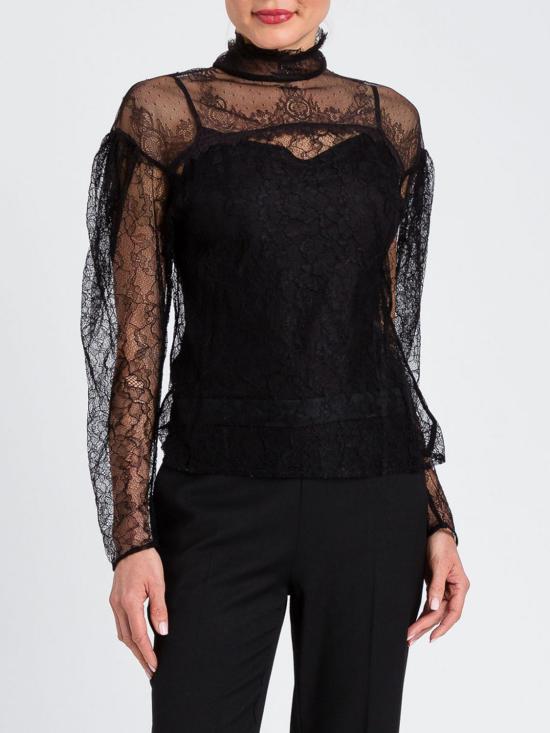 25FW 트윈셋 블라우스 252TT2264 00006 Black