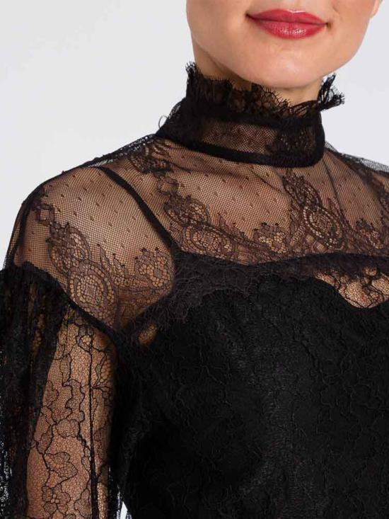 25FW 트윈셋 블라우스 252TT2264 00006 Black - TWINSET