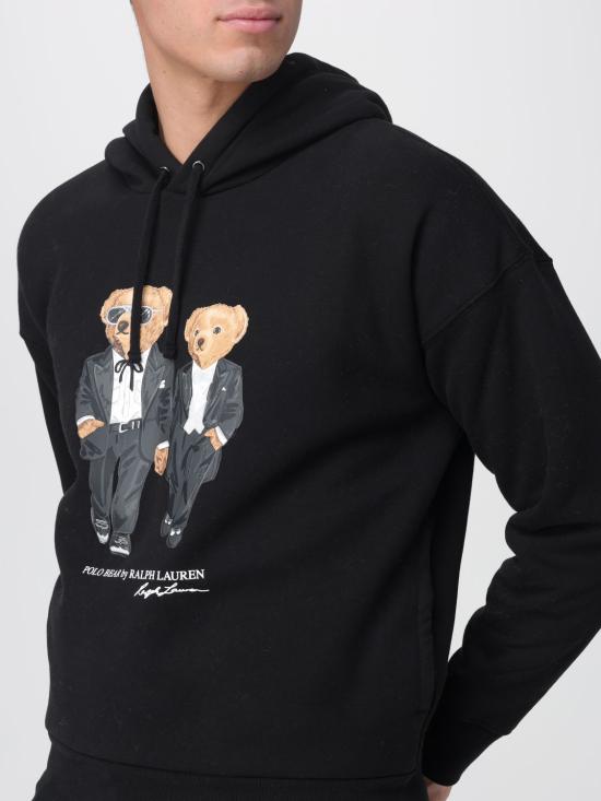 25FW 폴로 랄프로렌 긴팔 티셔츠 710981802 001 Black - POLO RALPH LAUREN