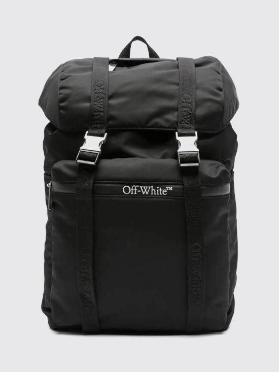25FW 오프화이트 백팩 OMNB111C99FAB001 1000 Black