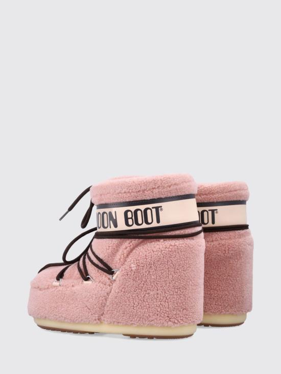 25FW 문부츠 아이콘 나일론 로우 부츠 80D1409700 J001 Pink - MOON BOOT