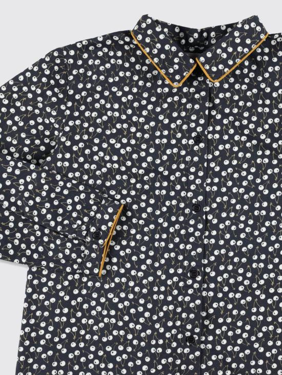 25FW [키즈] 봉쁘앙 셔츠 W05GBLW00013 676 Blue - BONPOINT