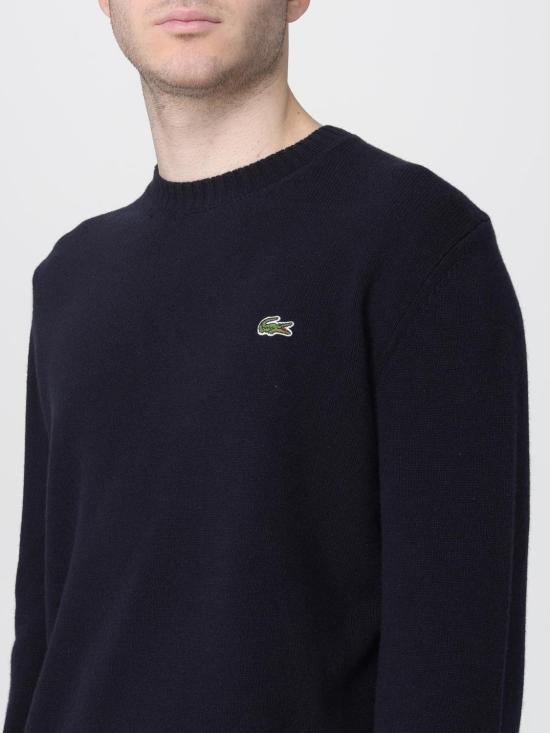 25FW 라코스테 스웨터 AH2916 166 Navy - LACOSTE