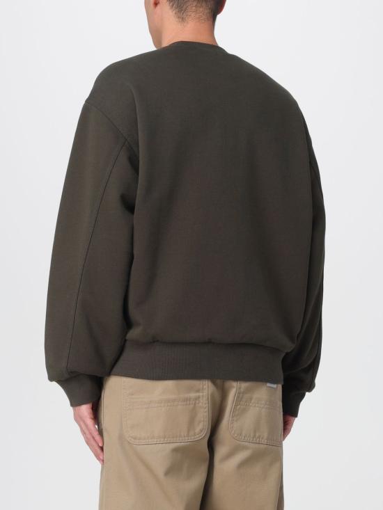 25FW 칼하트 WIP 디트로이트 스웨트 셔츠 I035547 4906 Green - CARHARTT WIP