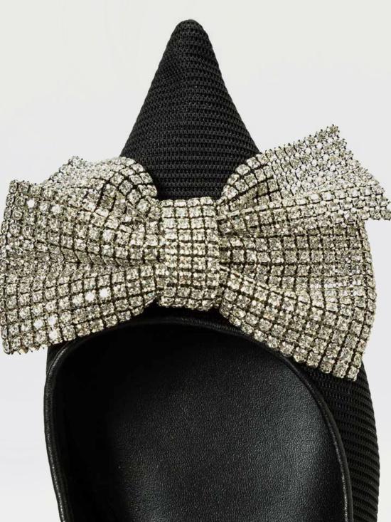 25FW 액티튜드 트윈세트 뮬/슬리퍼 252ACP014 00006 Black - ACTITUDE TWINSET