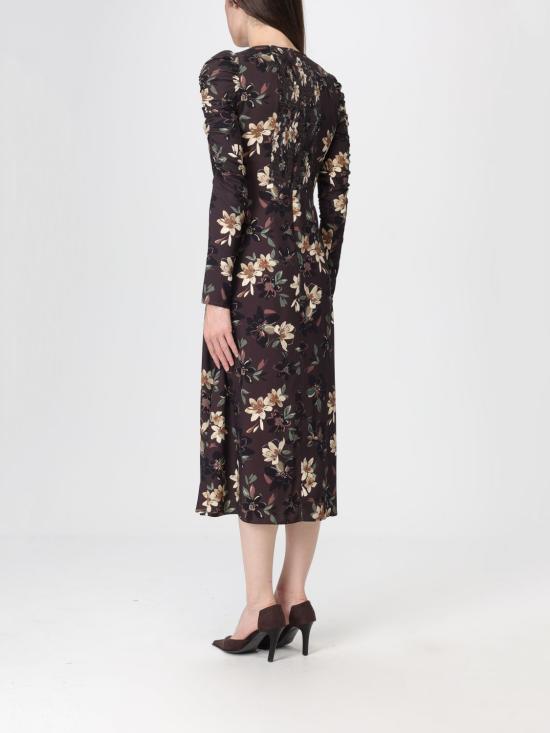 25FW 마 데 마가리타스 롱 원피스 MMABW01290 TMTC0002 MA60 Brown - MAR DE MARGARITAS