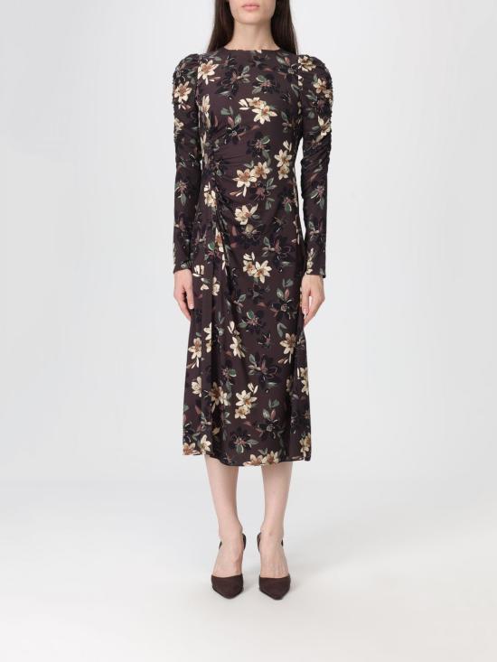 25FW 마 데 마가리타스 롱 원피스 MMABW01290 TMTC0002 MA60 Brown