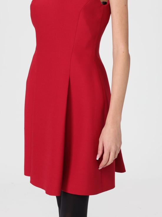 25FW 베르사체 롱 원피스 10204261A14810 1RC40 Burgundy - VERSACE