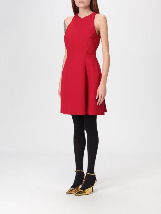 25FW 베르사체 롱 원피스 10204261A14810 1RC40 Burgundy - VERSACE