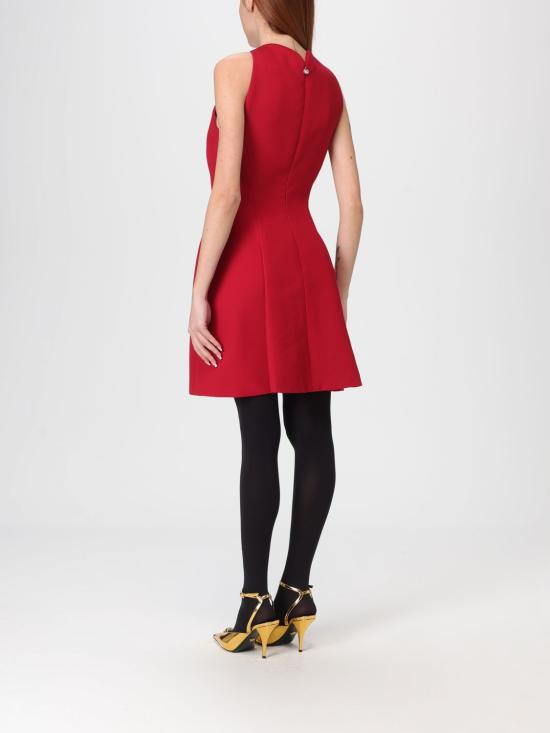 25FW 베르사체 롱 원피스 10204261A14810 1RC40 Burgundy - VERSACE