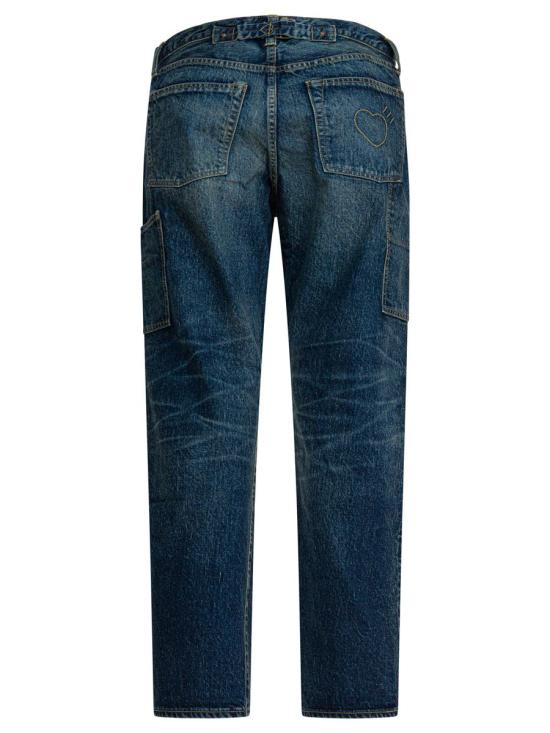 25FW 휴먼메이드 데님 팬츠 HM30PT002INDIGO BLUE - HUMANMADE