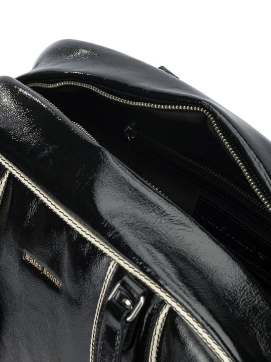 25FW 아디다스 X 웨일즈 보너 레더 라지 볼링 백 숄더백 KE1058BLACK Black - ADIDAS X WALES BONNER