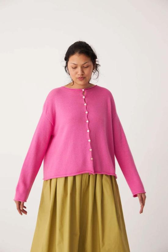  Francie 가디건 프랜시 돌의 리버시블 카디건