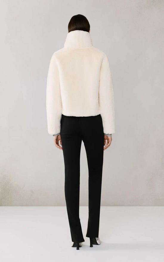  SOIA & KYO 무스탕 소이아 & 쿄 켄델 박시 재킷 스카프 재킷 - OTHER BRANDS