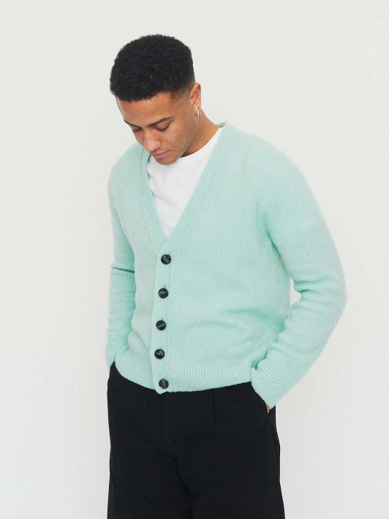  한센 가먼츠 가디건 린더 카디건 민트 - HANSEN GARMENTS