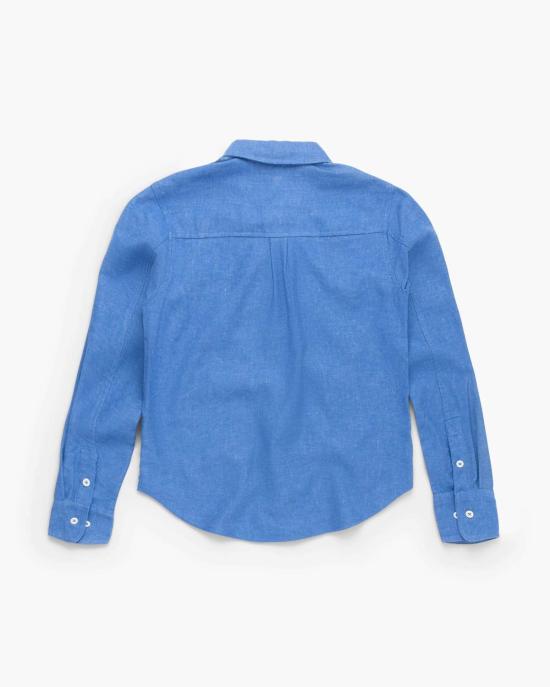  Richer Poorer 데님 셔츠 Roma 워크 셔츠 블루 - RICHER POORER