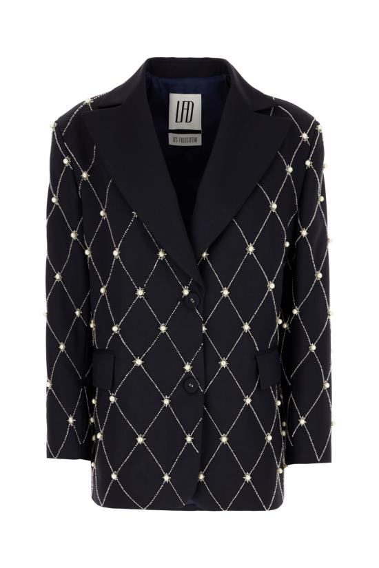 25FW LES FILLES D'EVA 베스트 8802E 001 NEON NAVY