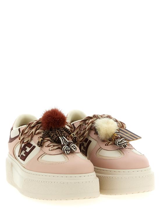 25FW 펜디 스니커즈 8E8721AY9NF1TPW PINK DOM - FENDI