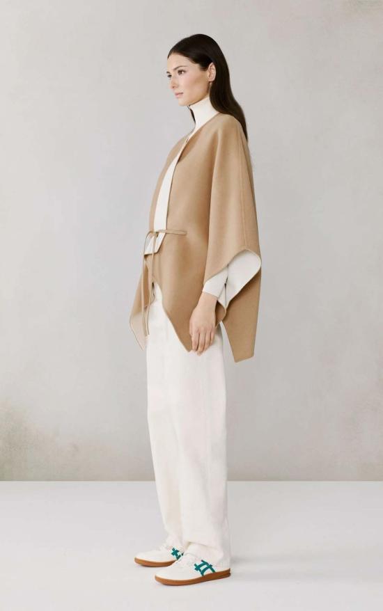  소이아 앤 키오 코트 소이아 & 쿄 제네바 더블 페이스 울 케이프 - SOIA & KYO