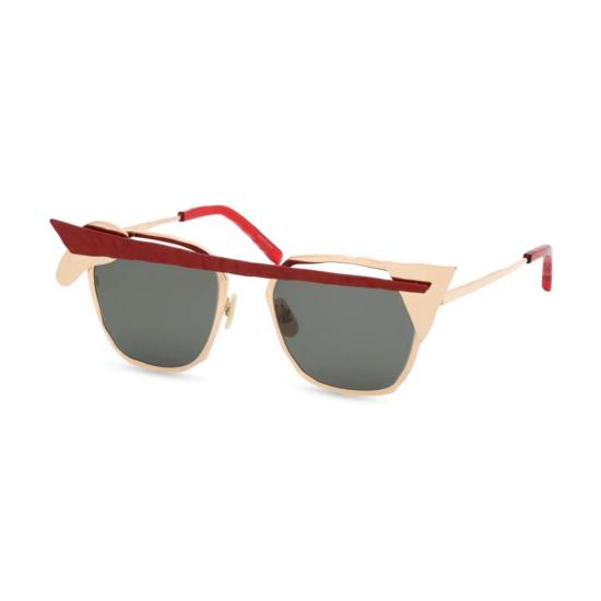 26SS 마사히로 마루야마 선글라스 MM 0093 NO 2 ZEISS GOLD RED
