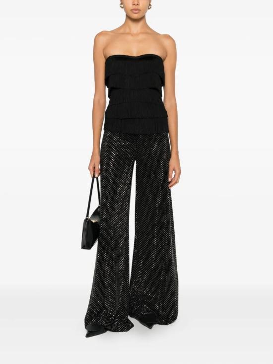 25FW 앨리스 앤 올리비아 스트레이트 팬츠 CC510E99106A001 Black - ALICE & OLIVIA