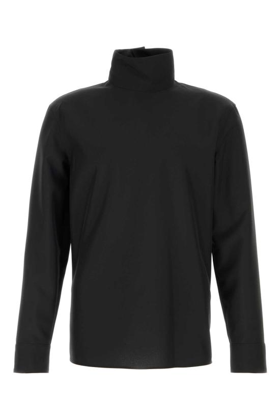 25FW 구찌 테크니컬 파나마 셔츠 850332ZAFKB 1000 Black