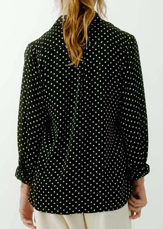  아쿠아리우스 칵테일 블라우스 비비  블랙 - AQUARIUS COCKTAIL