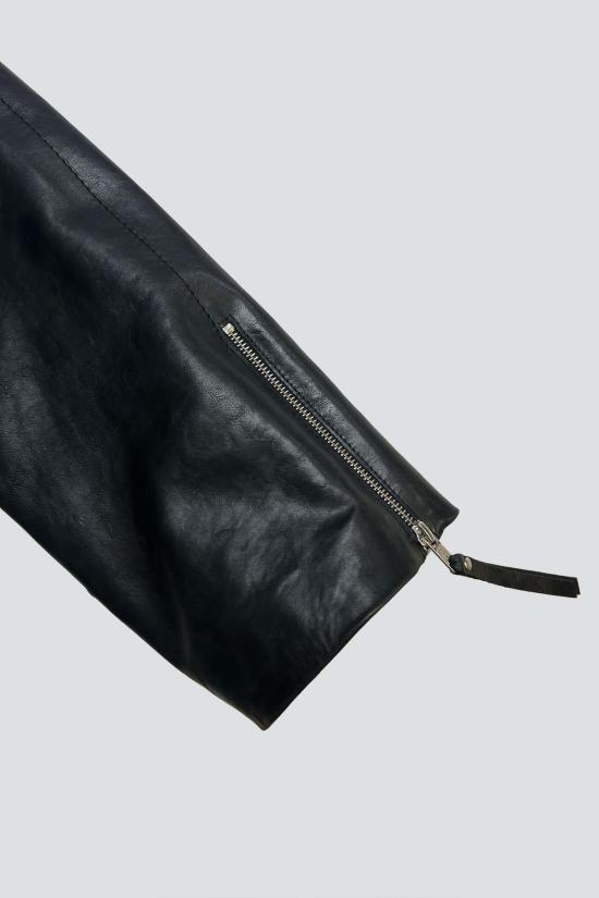  Jovana Markovic 가죽 자켓 조바나 마르코비치 블랙 카멘 가죽 재킷 - OTHER BRANDS