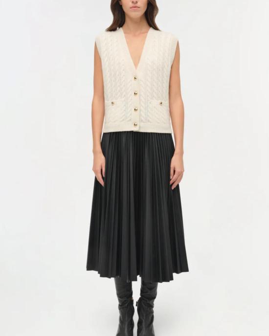  조나단 심카이 베스트 Jonathan Simkhai 페리 조끼 아이보리 - JONATHAN SIMKHAI