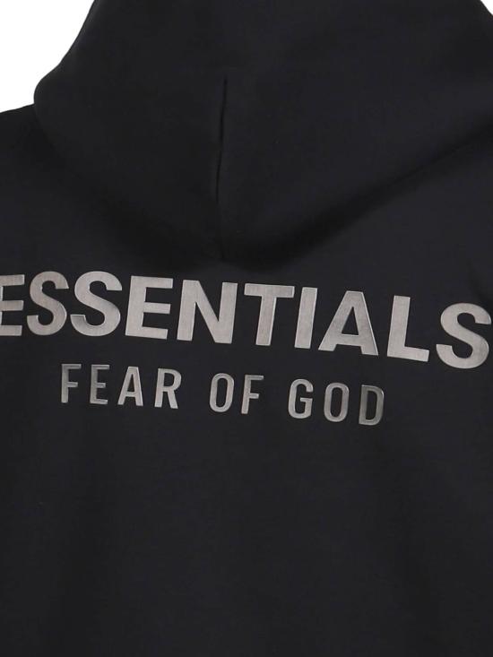 25FW 피어오브갓 플리스 집업 후디 192SP255090FWJETBLACK JET BLACK DOM - FEAR OF GOD