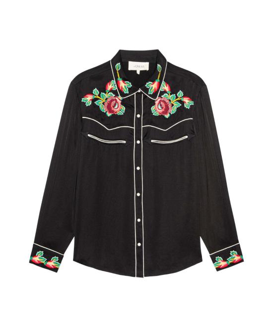  더 그레이트 블라우스 그레이트. 에어룸 로즈 웨스턴 셔츠