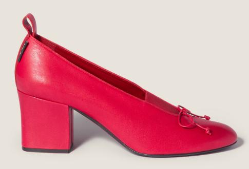 26FW 미우미우 뮬/슬리퍼 5I551EFA065038 F0011 ROSSO - MIU MIU