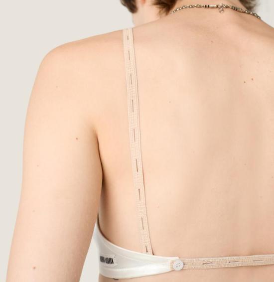 25FW 미우미우 브라 RG9504SOOO18BE F0009 BIANCO - MIU MIU