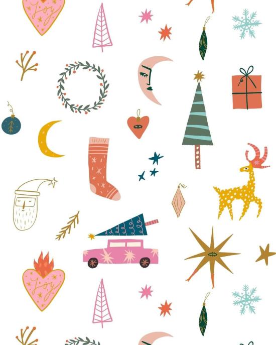  케이티 키메 라운지 웨어 Katie Kime Mod 홀리데이 슬립 셔츠 - KATIE KIME