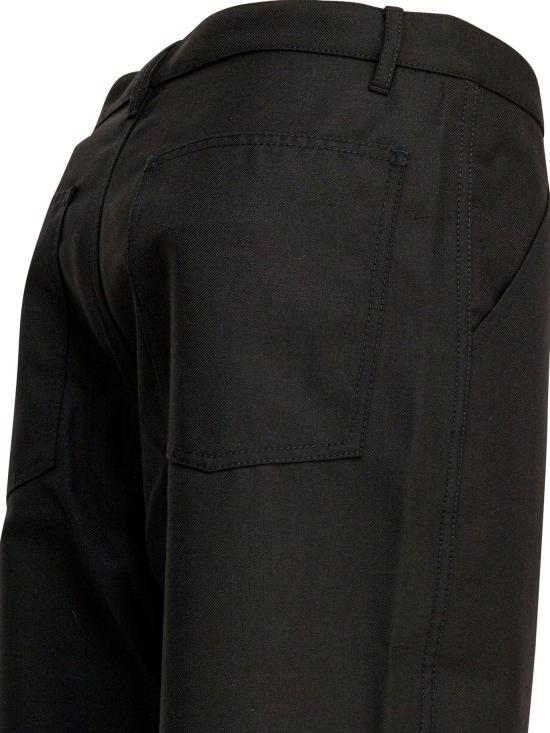 25FW 꼼데가르송 스트레이트 팬츠 FP P005 W251 BLACK - COMME DES GARCONS
