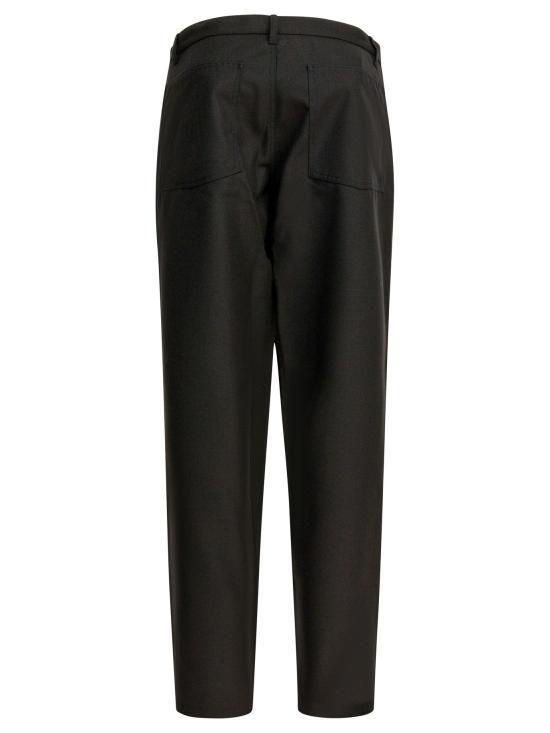 25FW 꼼데가르송 스트레이트 팬츠 FP P005 W251 BLACK - COMME DES GARCONS