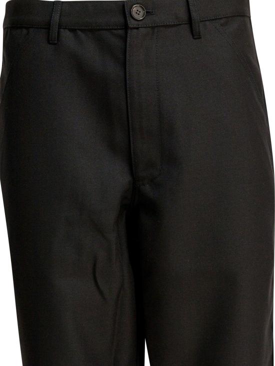 25FW 꼼데가르송 스트레이트 팬츠 FP P005 W251 BLACK - COMME DES GARCONS