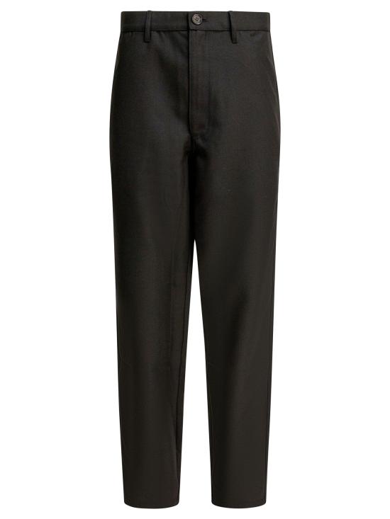 25FW 꼼데가르송 스트레이트 팬츠 FP P005 W251 BLACK