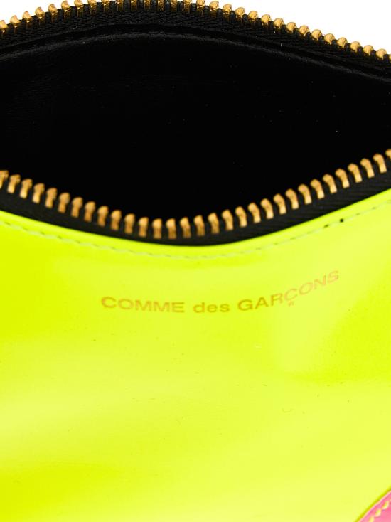 25FW 꼼데가르송 클래식 레더 라인 파우치 SA8100SFYELLOWORANGE Multicolor - COMME DES GARCONS