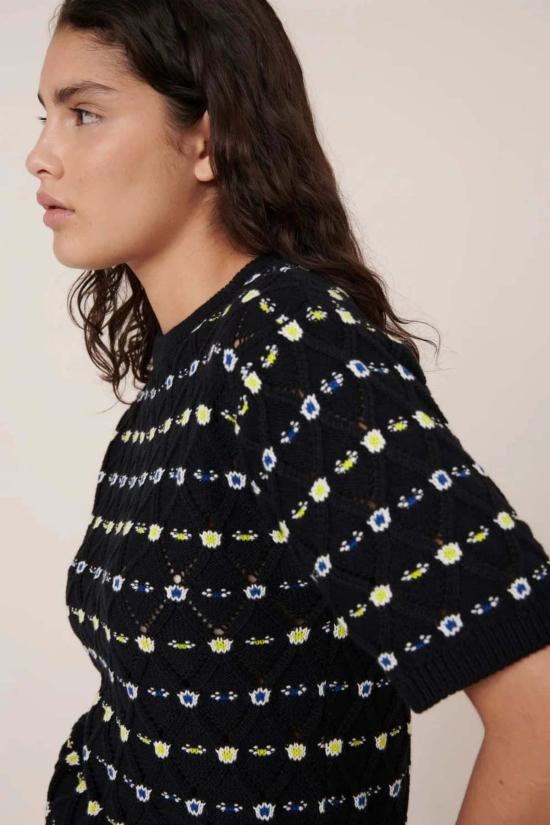  코우토우 블라우스 로드 탑 데이지 자카드 - KOWTOW